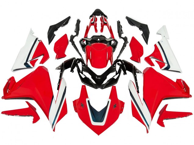 2022-2023 Honda CBR500R Motorcycle Fairing Kits - Red White Black Canada