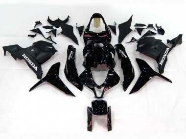 Online 2009-2012 Honda CBR600RR Motorcycle Fairing - Glossy Black Canada