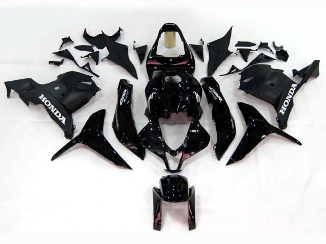 2009-2012 Honda CBR600RR Motorcycle Fairing - Glossy Black Canada
