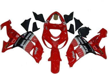 Online 2006-2007 Kawasaki ZX10R Motorcycle Fairings - Red Silver Grey Black Elf 56 Canada