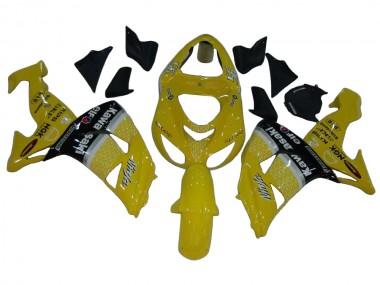 Online 2006-2007 Kawasaki ZX10R Motorcycle Fairings - Yellow Silver Black Elf Canada