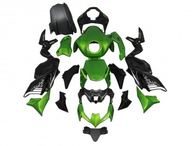 Online 2020-2024 Kawasaki Z900 Motorcycle Fairings - Green Black Canada