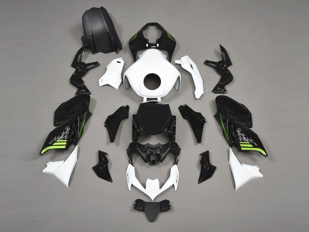 2020-2024 Kawasaki Z900 Motorcycle Fairings - Black White Canada