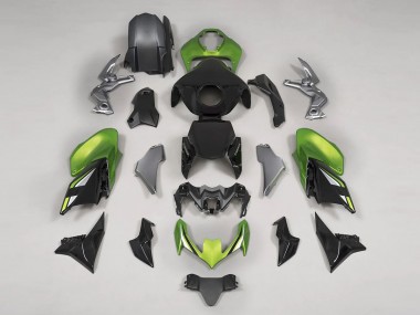 Online 2020-2024 Kawasaki Z900 Motorcycle Fairings - Black Green Canada