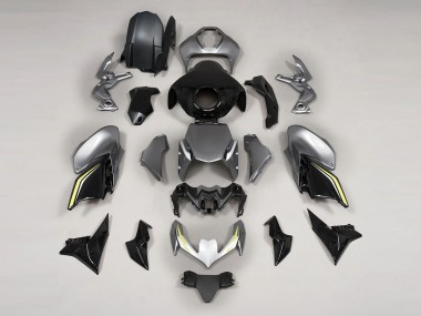 Online 2020-2024 Kawasaki Z900 Motorcycle Fairings - Grey Black Canada