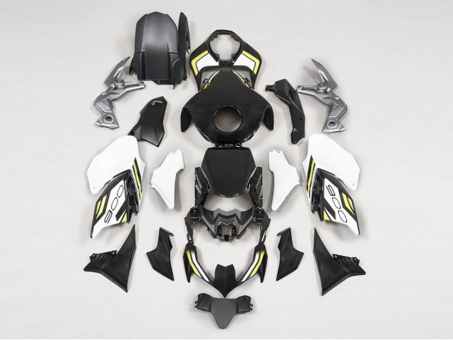 2020-2024 Kawasaki Z900 Motorcycle Fairings - Black White Yellow Canada