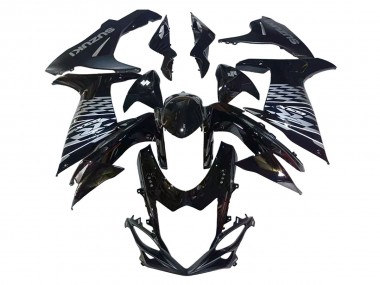 Online 2011-2024 Suzuki GSXR 600/750 Motorcycle Fairings - Glossy Black Silver Canada