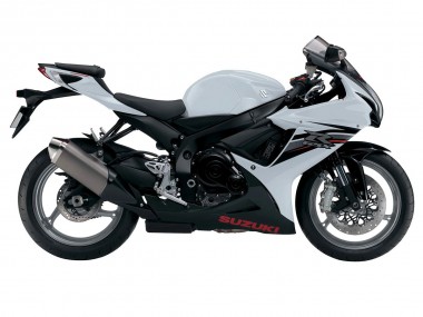 Online 2011-2024 Suzuki GSXR 600/750 Motorcycle Fairings - White Black Canada