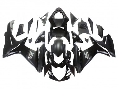 Online 2011-2024 Suzuki GSXR 600/750 Motorcycle Fairings - Matte Black Glossy Black Canada