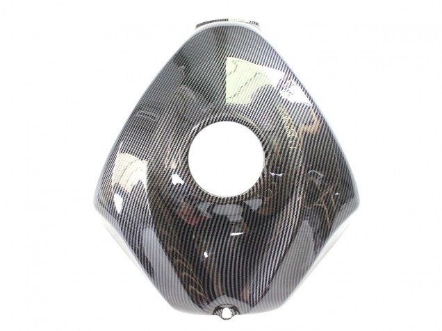 2006-2007 Suzuki GSXR 600/750 Motorcycle Fairings - Black White Carbon Fiber Style Canada