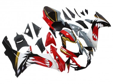 Online 2011-2024 Suzuki GSXR 600/750 Motorcycle Fairings - Red Gold Grey Black White Shark Canada