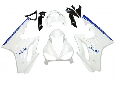 Online 2006-2008 Triumph Daytona 675 Motorcycle Fairings - White Blue Canada