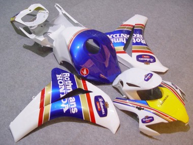 Online 2008-2011 Honda CBR1000RR Motorcycle Fairings - White Blue Yellow Gold Rothmans Canada