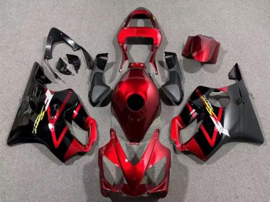 Online 2001-2003 Honda CBR600 F4i Motorcycle Fairings - Candy Red Black Canada