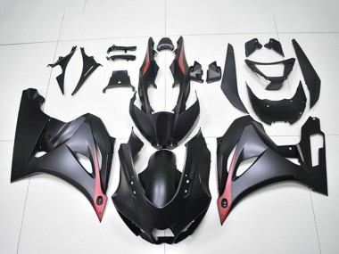 Online 2017-2024 Suzuki GSXR 1000 Motorcycle Fairings - Matte Black Red Canada