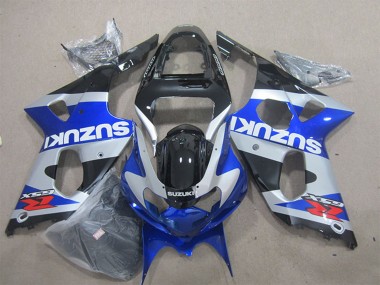 Online 2000-2002 Suzuki GSXR 1000 Motorcycle Fairings - Blue Silver Black Red White Decal Canada