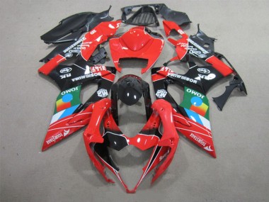 Online 2005-2006 Suzuki GSXR 1000 Motorcycle Fairings - Red Black Blue White Green Canada