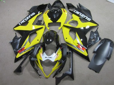 Online 2005-2006 Suzuki GSXR 1000 Motorcycle Fairings - Yellow Black White Red Canada