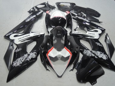 Online 2005-2006 Suzuki GSXR 1000 Motorcycle Fairings - Glossy Black White Red Beacon Canada