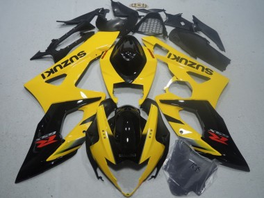 Online 2005-2006 Suzuki GSXR 1000 Motorcycle Fairing - Yellow Glossy Black Canada