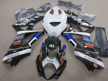 Online 2007-2008 Suzuki GSXR 1000 Motorcycle Fairings - White Blue Red Black Canada