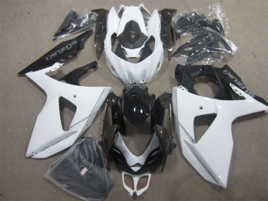 Online 2009-2016 Suzuki GSXR 1000 Motorcycle Fairing Kits - White Black Canada