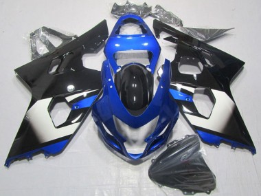 Online 2004-2005 Suzuki GSXR 600 Motorcycle Fairings - Blue White Black Canada