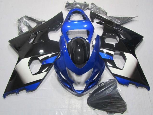 2004-2005 Suzuki GSXR 600 Motorcycle Fairings - Blue White Black Canada