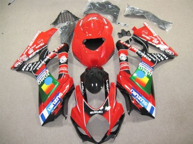 Online 2004-2005 Suzuki GSXR 600 Motorcycle Fairings - Red Blue Green Black JOMO Canada
