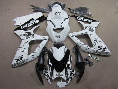 Online 2006-2007 Suzuki GSXR 600 Motorcycle Fairings - White Black Corona Extra Canada