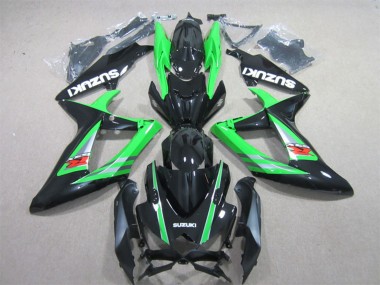 Online 2006-2007 Suzuki GSXR 600 Motorcycle Fairings - Green Glossy Black Red Canada