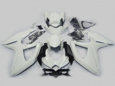 Online 2008-2010 Suzuki GSXR 750 Motorcycle Fairings - Pearl White Canada