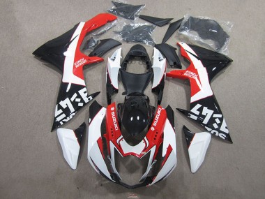 Online 2011-2024 Suzuki GSXR 750 Motorcycle Fairings - Black Red Canada