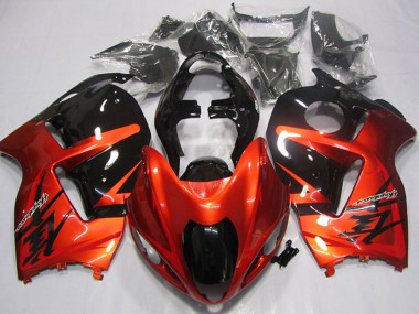 Online 1996-2007 Suzuki GSXR 1300 Hayabusa Motorcycle Fairings - Orange Black Canada