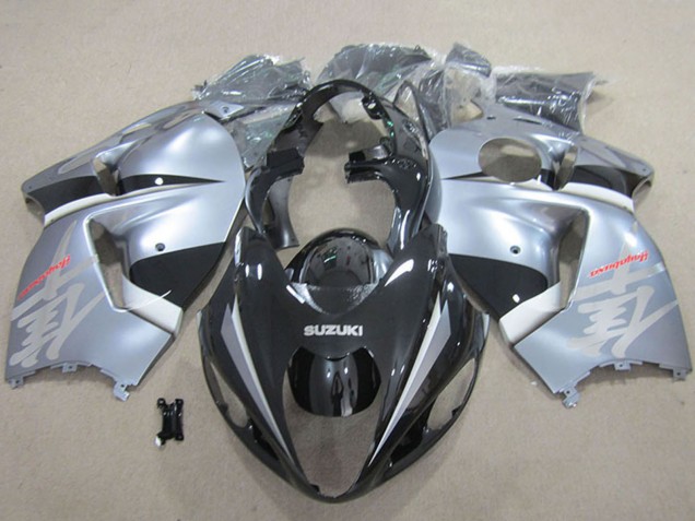 1996-2007 Suzuki GSXR 1300 Hayabusa Motorcycle Fairings - Matte Black Silver Canada