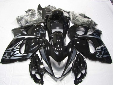 Online 2008-2020 Suzuki GSXR 1300 Hayabusa Motorcycle Fairings - Glossy Black Silver Canada