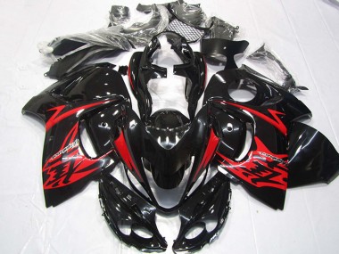 Online 2008-2020 Suzuki GSXR 1300 Hayabusa Motorcycle Fairing - Glossy Black Red Canada