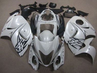 Online 2008-2020 Suzuki GSXR 1300 Hayabusa Motorcycle Fairings - White Black Canada