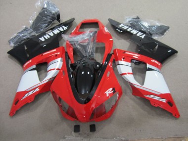 Online 1998-1999 Yamaha YZF R1 Motorcycle Fairings - Red White Silver Glossy Black Canada