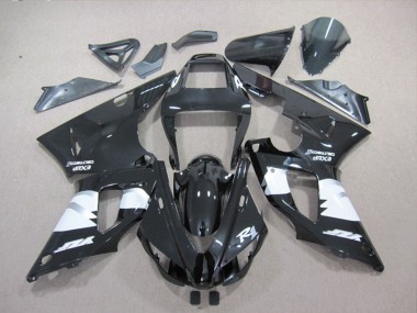 Online 1998-1999 Yamaha YZF R1 Motorcycle Fairings - Glossy Black White Canada