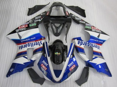 Online 2000-2001 Yamaha YZF R1 Motorcycle Fairings - White Blue Black Red Fimer Sterilgarda Canada