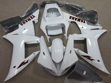 Online 2002-2003 Yamaha YZF R1 Motorcycle Fairings - White Canada