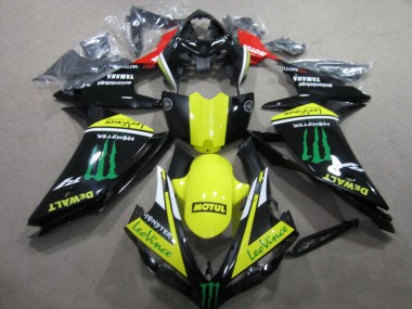 Online 2007-2008 Yamaha YZF R1 Motorcycle Fairings - Red Yellow Black Green Monster Motul Leovince Canada