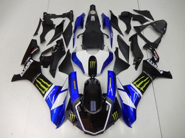 Online 2015-2019 Yamaha YZF R1 Motorcycle Fairings - Blue White Glossy Black Green Monster Canada