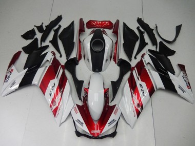 Online 2015-2018 Yamaha YZF R3 Bike Fairings - White Red Black Canada