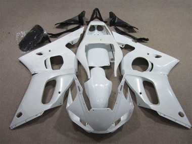 Online 1998-2002 Yamaha YZF R6 Motorcycle Fairings - White Canada
