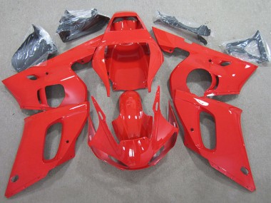 Online 1998-2002 Yamaha YZF R6 Motorcycle Fairings - Red Canada