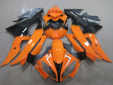 Online 2008-2016 Yamaha YZF R6 Motorcycle Fairing - Orange Glossy Black Canada