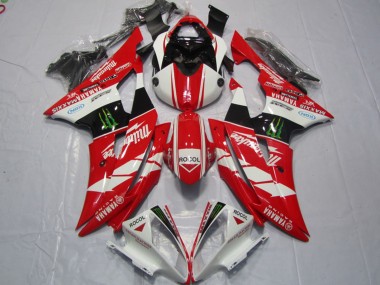 Online 2008-2016 Yamaha YZF R6 Motorcycle Fairings - White Red Glossy Black Green Monster Rocol Milwaukee Maxxis Canada
