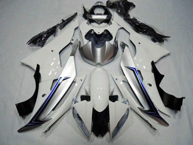 Online 2008-2016 Yamaha YZF R6 Motorcycle Fairing Kits - White Blue Black Canada